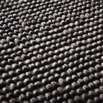 Infinity Charcoal Hand-Woven Area Rug - 8' x 10' - Image 2