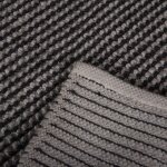 Infinity Charcoal Hand-Woven Area Rug - 8' x 10' - Image 5