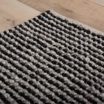 Infinity Charcoal Hand-Woven Area Rug - 8' x 10' - Image 6
