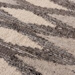 Nova Silver / Gray Hand-Woven Area Rug - 5' x 8' - Image 3
