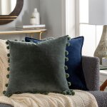 Serengeti Pom Pom 20" Accent Pillow - Image 2
