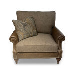 Eastwood Traditional Accent Chair with Nailhead Trim - Image 2