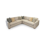 Loxly Casual Modern 3-Piece L-Shaped Sectional