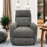 Casual Swivel Rocker Manual Recliner - Image 3