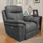 Mason Casual Pillow Arm Power Recliner - Image 2
