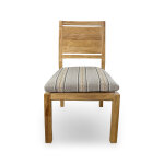 Avalon Teak Wood Cushion Dining Chair - Image 2