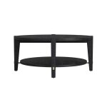 Whitfield Round Cocktail Table with Open Shelf - Image 2