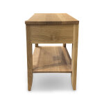 Abigail Coastal Nightstand with Open Shelf - Image 3