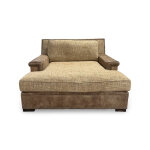 Alan Traditional Leather Chaise Lounger - Image 5