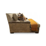 Alan Traditional Leather Chaise Lounger - Image 3