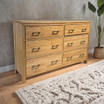 Modern West 6-Drawer Dresser - Image 4