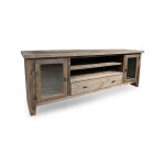 Rustic 76" 2-Door TV Console