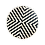 Art Deco Bone Inlay Round Accent Table - Image 2