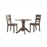 Brook Bay 3-Piece Drop Leaf Dining Set