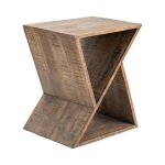 Hensley Geometric Side Table