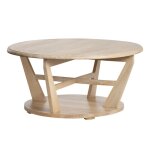 Roswell Modern Round Cocktail Table