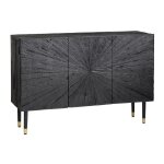 Obsidian Modern 3-Door Sideboard
