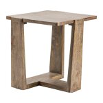 Janoski Tri-Leg Mango Wood End Table