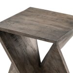 Kanis Twist Geometric End Table - Image 4