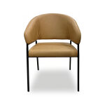 Cathey Vegan Leather Dining Chair - Image 2