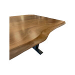 Colorado Live Edge V-Base Dining Table - Image 4