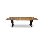 Colorado Live Edge V-Base Dining Table - Image 2