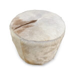 Cowhide Multi Accent Ottoman - Image 4