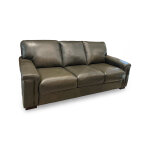 Dallas Transitional Leather Sofa
