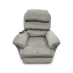Granite Casual Pillow Arm Power Lift Recliner - Image 3