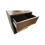 Kingston 1-Drawer Open Shelf Nightstand - Image 4