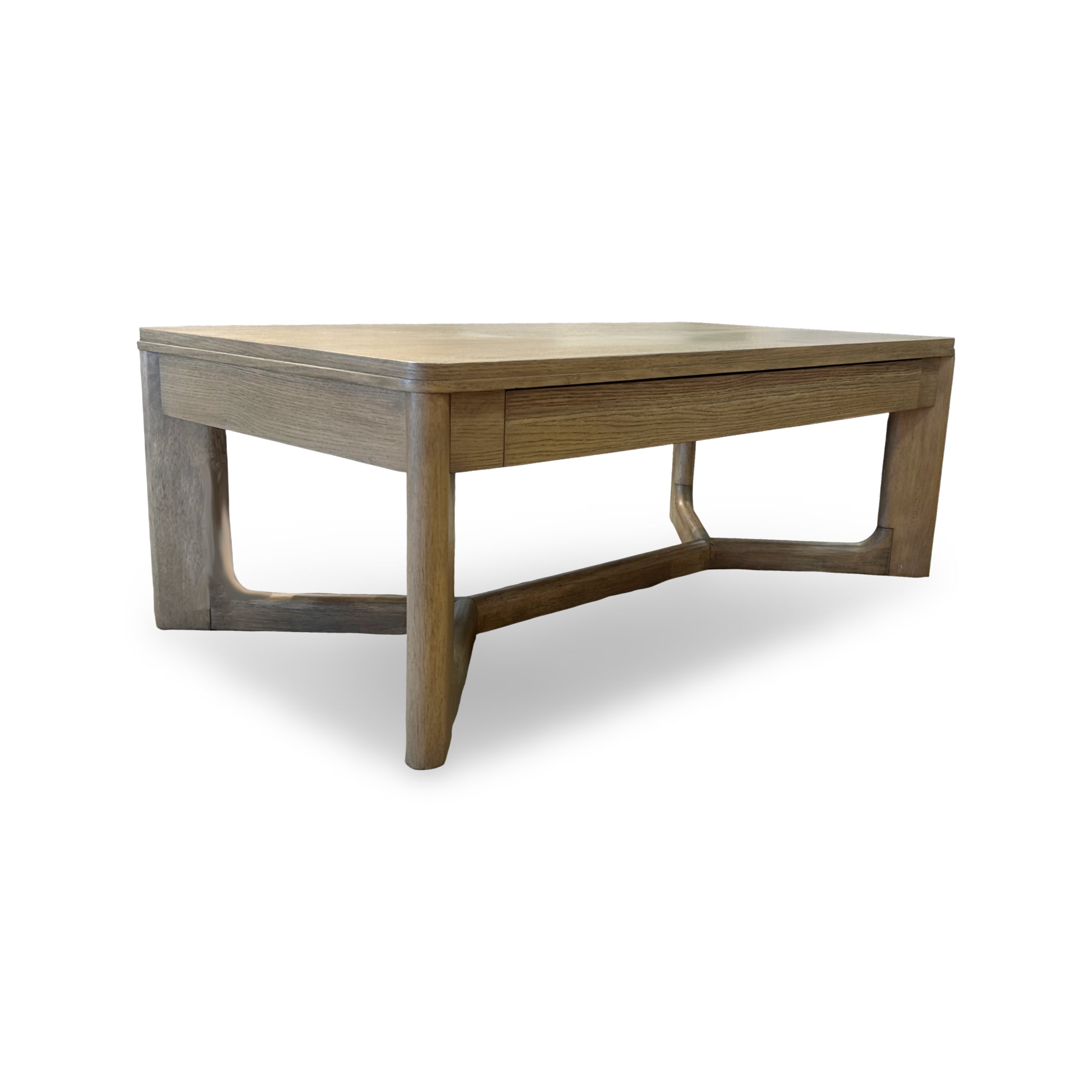 Liberty Coffee Table-OCCTESMF9368 -OCCTESMF9368 - Angle Modern Rustic Rectangular Cocktail Table - Image 1