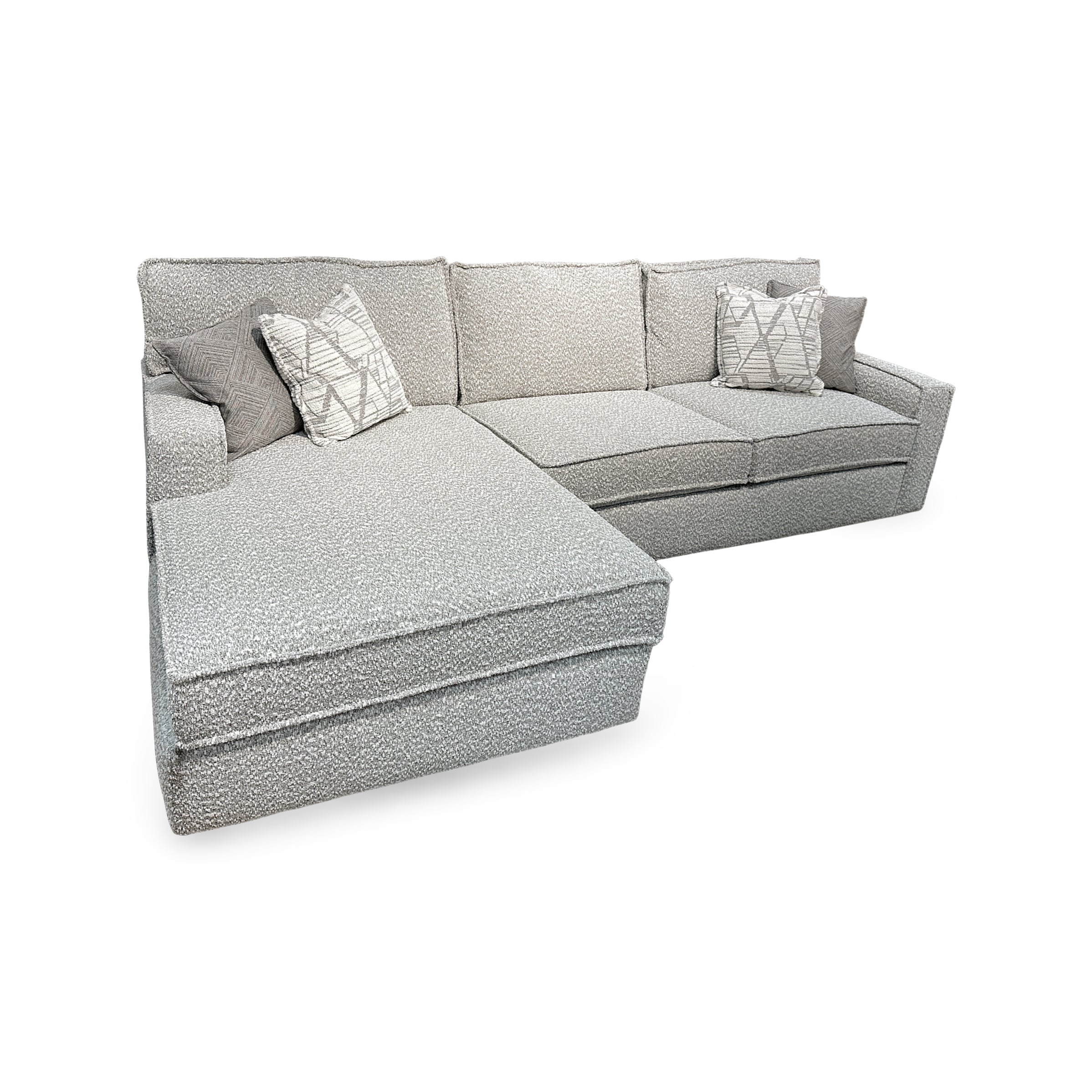 Lyndon Sectional-GNE8LSPSECT -GNE8LSPSECT - Angle Tatum Casual 2-Piece L-Shaped Sectional Sofa - Image 1