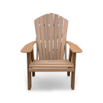 Adirondack Outdoor Patio Armchair – Mahogany - Image 2