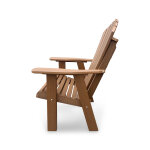 Adirondack Outdoor Patio Armchair – Mahogany - Image 3