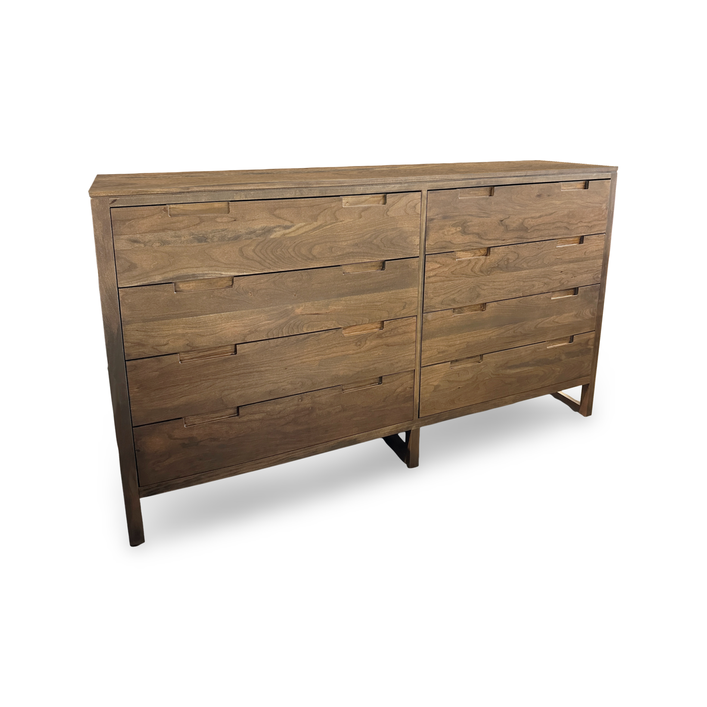 Mid-Century Modern 8-Drawer Dresser