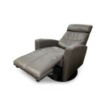 Milan Small Double Power Recliner - Slate - Image 2
