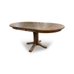 5-Piece Rounded Pedestal Table Dining Set - Image 4