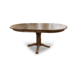 5-Piece Rounded Pedestal Table Dining Set - Image 5