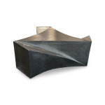 Persephone Contemporary Metal Cocktail Table - Image 3