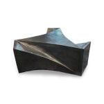 Persephone Contemporary Metal Cocktail Table
