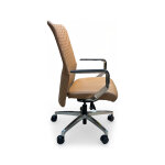 ProForm Brown Leather Office Chair - Image 2
