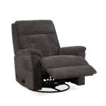 Casual Steel Swivel Glider Recliner - Image 4