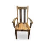 Rustic Timberline Dining Arm Chair - Image 2