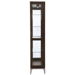 Sheena 4-Shelf Glass Curio Cabinet - Image 3