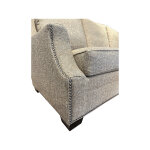 Transitional Slope Arm Sofa with Nailhead Trim - Image 7