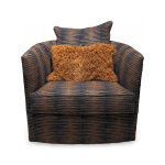 Zigra Swivel Accent Chair - Image 5