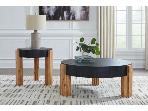 Breenmore Two-Tone Occasional Table Set (Set of 2) - Image 2