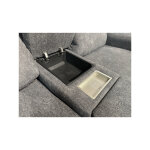 Modern Casual Triple Powered Reclining Loveseat - Image 5