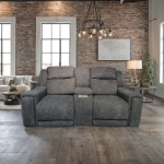 Modern Casual Triple Powered Reclining Loveseat - Image 6