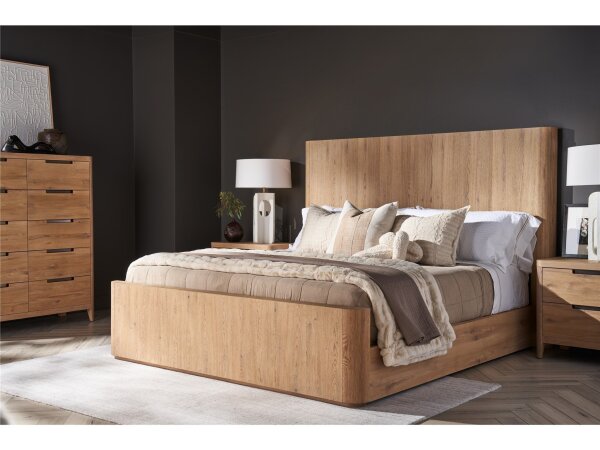 Modern Walker Panel Bed - King - Image 3